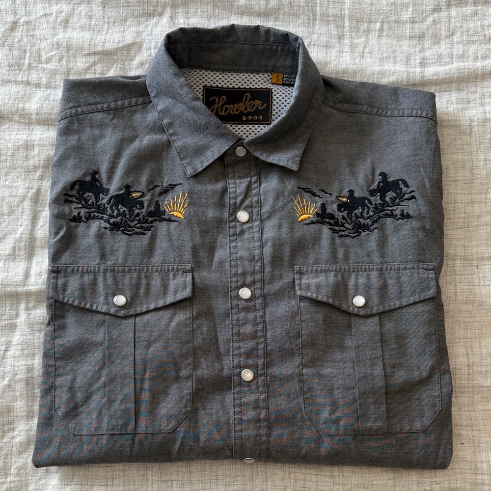 Howler Brothers Gaucho Snapshirt